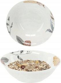 Saláta tálaló 18 cm kerek fehér Tropic salátatál