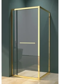 Firenze zuhanykabin Gold 6mm 80 cm