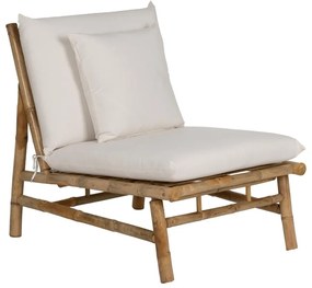 Fehér fotel Bamboo – Ixia