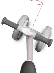 Tolós bicikli KVADROLET szürke/barna