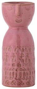 Rózsaszín agyagkerámia kézzel készített váza (magasság 14,5 cm) Embla – Bloomingville