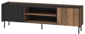 TV asztal Phelan P17 (warmia dió + fekete). 1062547