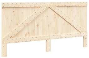 tömör fenyőfa fejtámla 200 x 104 cm