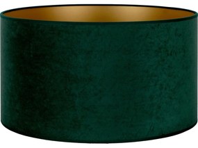 Duolla Duolla - Univerzális lámpaernyő VELVET E27 átm. 35 cm zöld/arany DU82474
