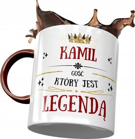 Bordó Bögre Kamilla Férj Kolléga Ajándék Nyomtatott Fotóval