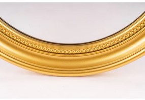 Globo B992510 - Fali tükör, átmérő 39 cm, aranyszínű