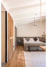 Fehér mosható kézi szövésű pamut szőnyeg 140x200 cm Tribu Natural – Lorena Canals