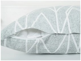 Renforcé pamut szatén krepp ágyneműhuzat SZÜRKE CSÍKOK sötétszürke Ágyneműhuzat mérete: 70 x 90 cm | 140 x 200 cm