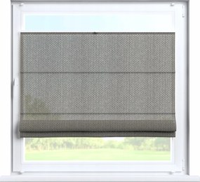 Kész pliszírozott roló római Szicília 120x150cm fekete