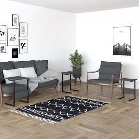 Sali Black kisasztal szett, 3 db