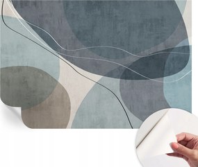 Divatos öntapadós fali tapéta furnér modern absztrakt 104x70 cm