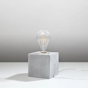 Asztali lámpa ABEL 1xE27/60W/230V beton