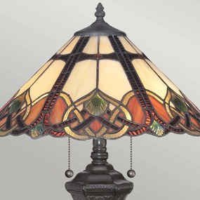 Quoizel CAMBRIDGE QZ-CAMBRIDGE-TL Asztali lámpa 2x75W/E27