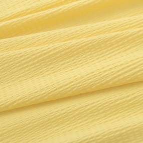 Goldea krepp ágyneműhuzat - sárga 140 x 200 és 70 x 90 cm