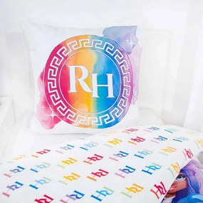 Herding Rainbow High gyerek pamut ágyneműhuzat, 140 x 200 cm, 70 x 90 cm