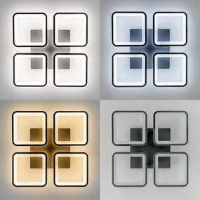 Brilagi - LED Dimmelhető felületre szerelhető csillár SQUARED LED/85W/230V 3000-6500K + távirányító