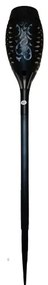 Napelemes Design LED lámpa láng effekttel 51 cm