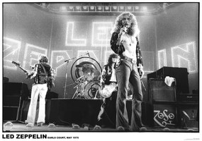 Plakát Led Zeppelin - Earls Court May 1975