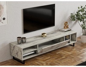 TV szekrény Safir - Freesia, Marble