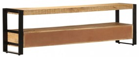 tömör mangófa TV-szekrény 150 x 30 x 45 cm