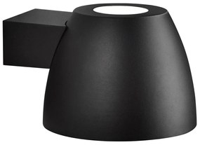 NORDLUX Bell kültéri fali lámpa, fekete, E27, max. 15W, 20cm átmérő, 76391003