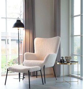 Kerek aranyszínű dohányzóasztal ø 48 cm Venezia - House Nordic