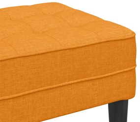 Pad Sötétsárga 113x57x39 cm Szövet