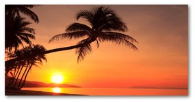 Akril üveg kép Sunset beach oah-60014664