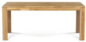 Tömör Tölgy Étkezőasztal 180×90 cm. DS-H180 DUB