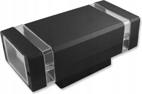 Kerti Fali Lámpa Fekete Kültéri Homlokzati Lámpa IP54