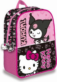 Hello Kitty & Kuromi 3D hátizsák, táska 30 cm