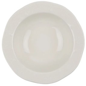 Kutahya Porselen 24 darabos Étkészlet, FLY24Y20014, porcelán, krémszín