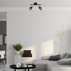 Rabalux 73048 - Spotlámpa LILOU 2xGU10/25W/230V