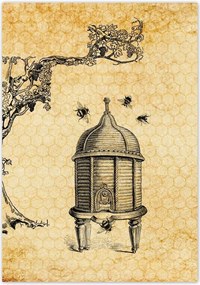 Poszterek 70x100 Méz Méhészet