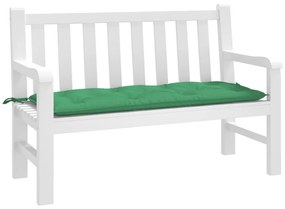 zöld oxford szövet kerti padpárna 120 x 50 x 7 cm