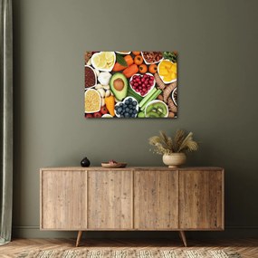 Kép - Egészséges ételek (70x50 cm)