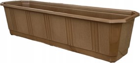 Erkélyláda 60 x 17 cm műanyag virágtartó