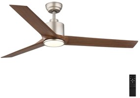 Globo 03607 - MODESTO LED 20W mennyezeti ventilátor, állítható, távirányítóval