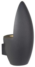 Lucide 27854/01/30 - Kültéri fali lámpa ELDO 1xGU10/35W/230V fekete