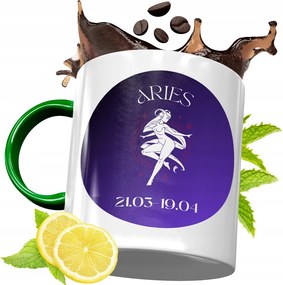 Bögre Zöld Csillagjegyek Horoszkóp Ajándék fényképes nyomtatással