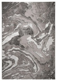 Szürke-ezüstszínű szőnyeg 200x290 cm Marbled – Flair Rugs