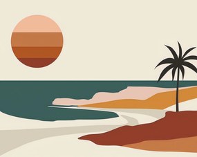 Poszter 76x60,5cm Sziget a Nyugaton