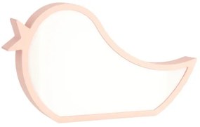 LED gyerek asztali lámpa BIRD LED/12W/230V rózsaszín