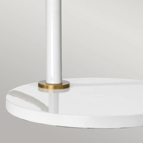 Elstead modern skandináv asztali lámpa quinto white fehér sárgaréz elsquinto-tl-wab