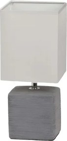 Rabaluxéjjeli lámpa e14 40w szürke orlando
