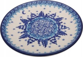 Desszerttányér 16 cm Karácsonyfa Bolesławiec Karácsony