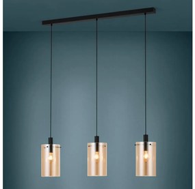 Eglo 39539 - Csillár zsinóron POLVERARA 3xE27/40W/230V