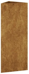 corten acél növénytartó 30x26x75 cm
