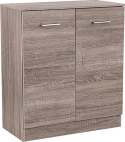Miami komód 2 ajtós 80x92 cm yorki tölgy-yorki tölgy