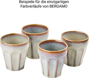 BERGAMO kávés bögre 250ml, kék-barna
